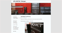 Desktop Screenshot of hifi-viertel.de